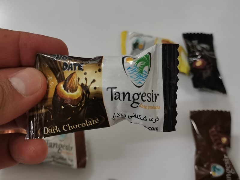 خرید عمده خرما شکلاتی