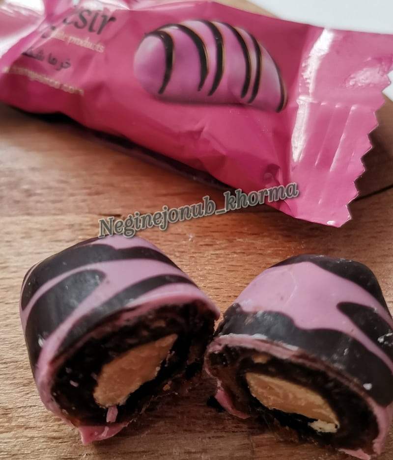 خرید عمده خرما شکلاتی مغزدار