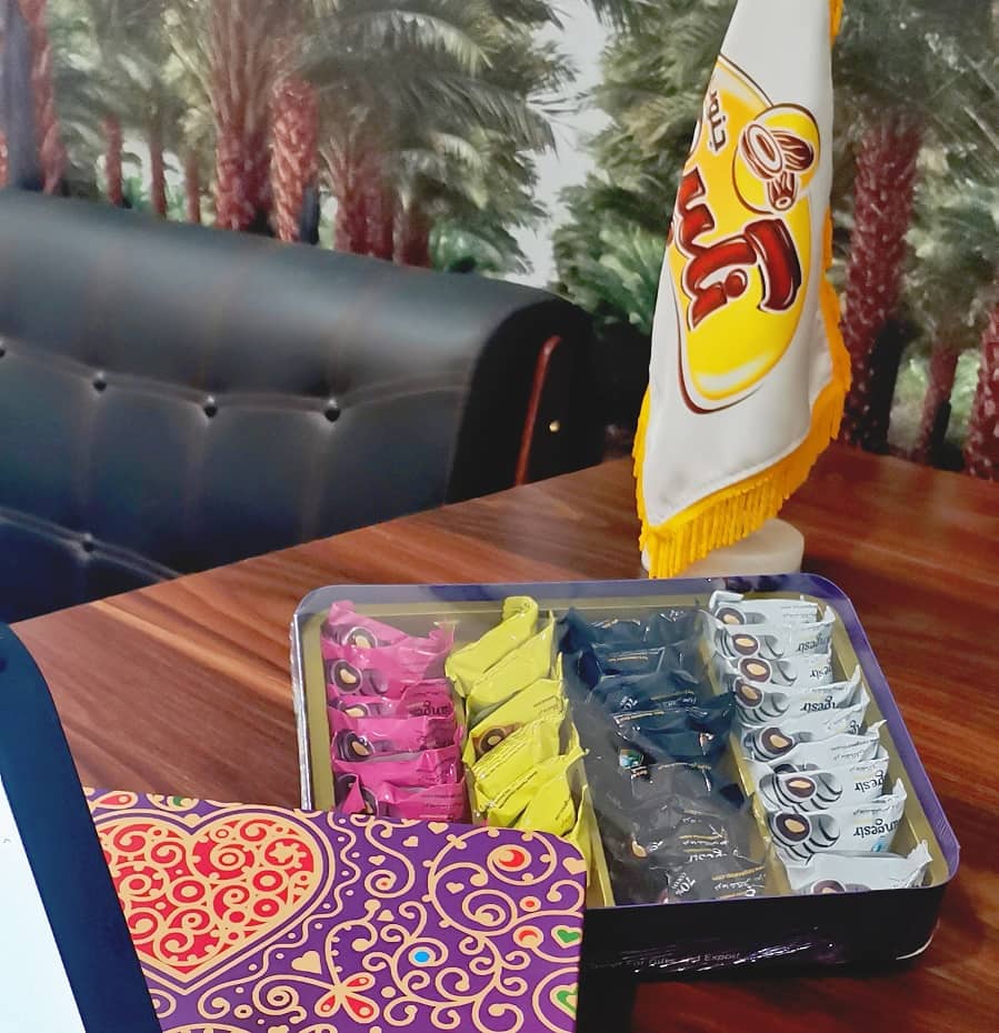 نمایندگی پخش خرما شکلاتی مغزدار