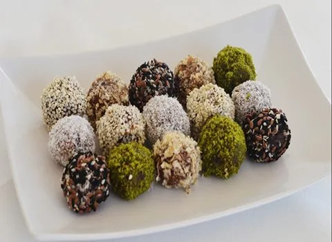 خرید و قیمت انواع حلوا خرما توپی