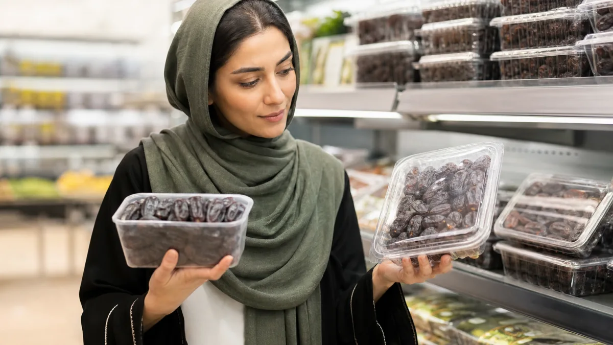 تفاوت خرما مضافتی ۷۰۰ گرمی مشکین